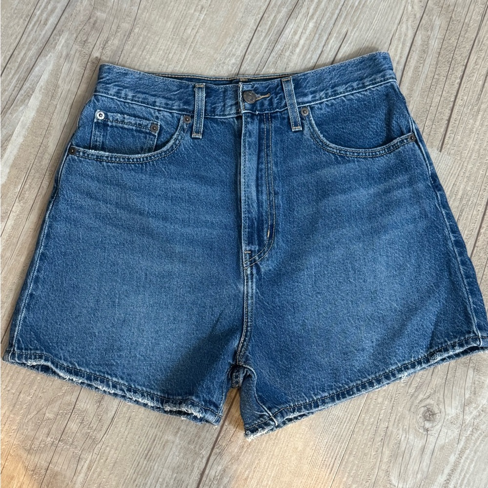 Levi high loose shorts